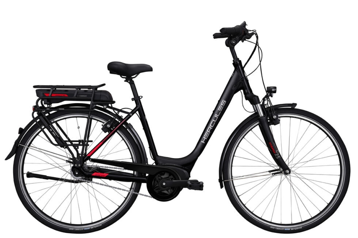Hercules Robert/a F7 Active Plus Dames Mat zwart- rood 55cm 2022