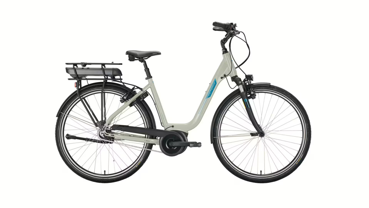 Victoria e-trekking 5.9H Dames grijs 56cm L 2023