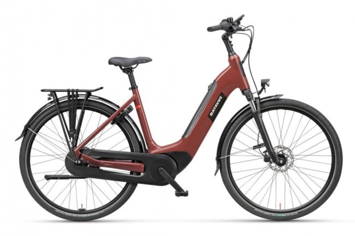 Batavus Altura E-go Power Dames rood mat 51cm 2024