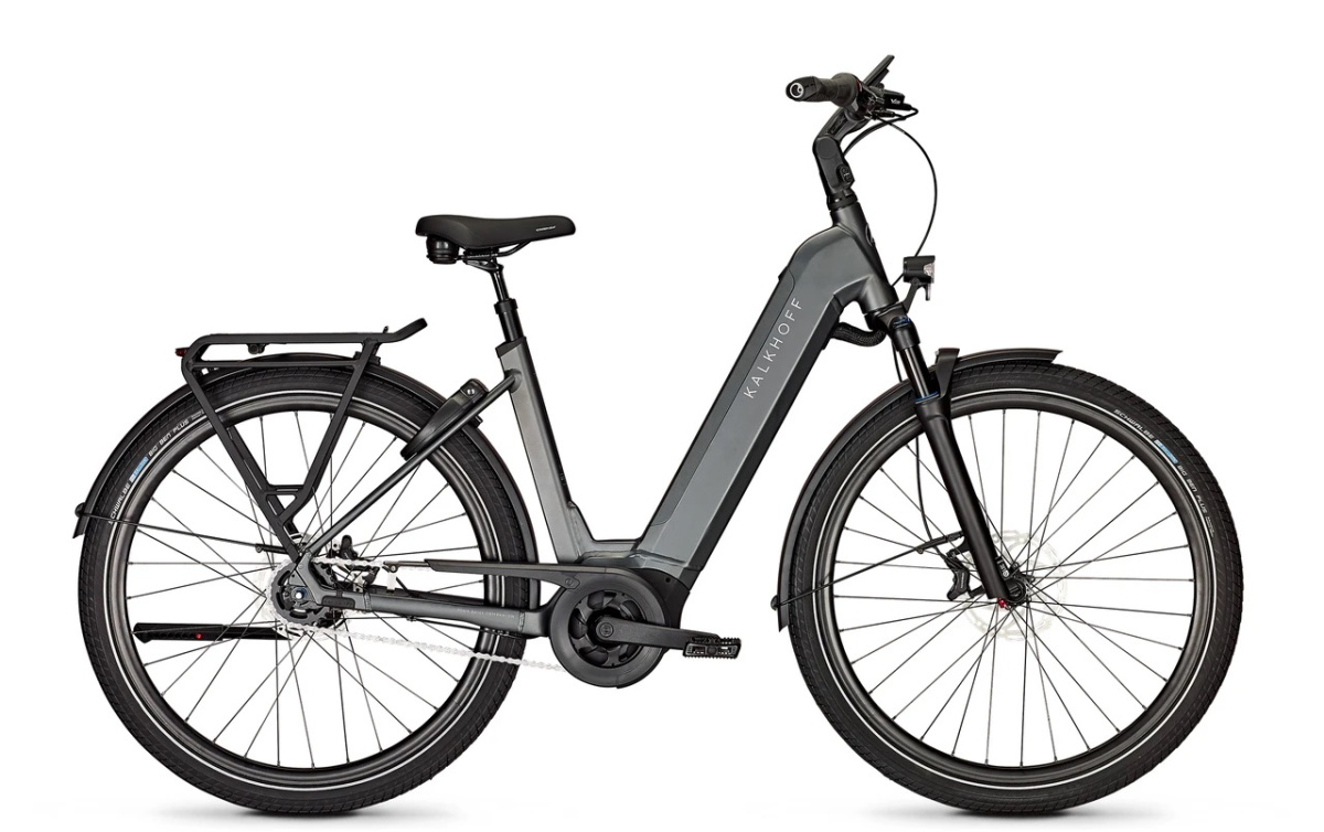 Kalkhoff IMAGE 5.B MOVE+ Dames Mat grijs 48cm 2024