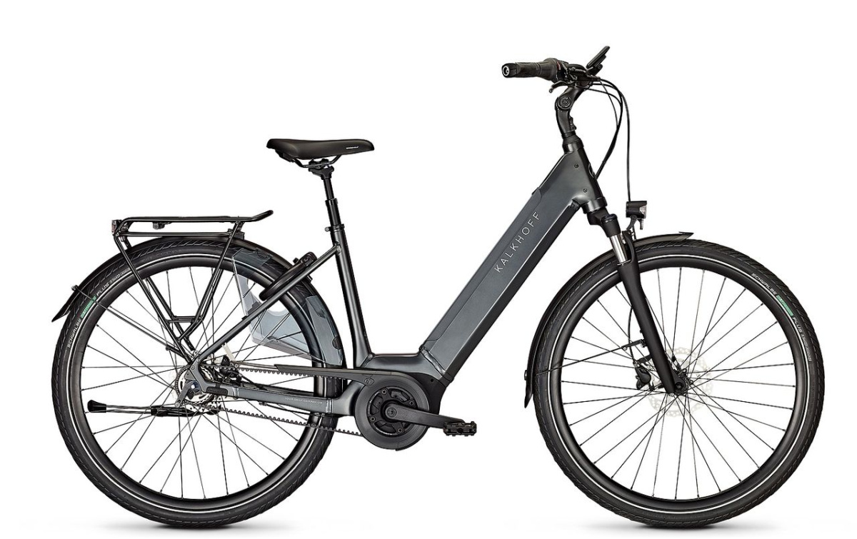 Kalkhoff IMAGE 3 EXCITE BLX Dames Mat grijs 50cm 2023