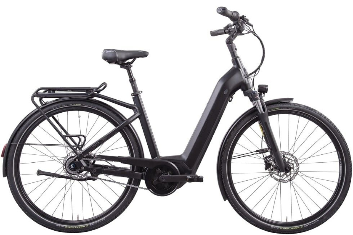Hercules Robert/a Deluxe I-F8 Dames Mat Zwart 53cm 2023