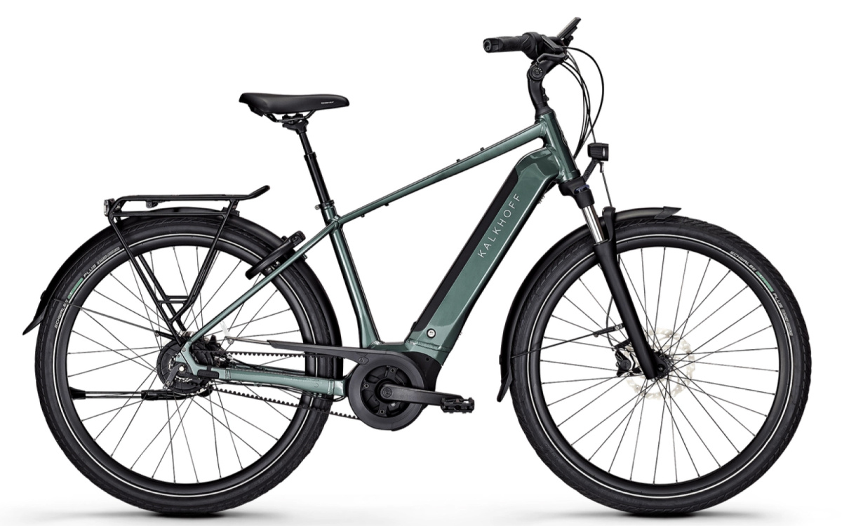 Kalkhoff IMAGE 3 EXCITE BLX XL techgreen gloss Heren Techgreen Gloss 58cm 2024